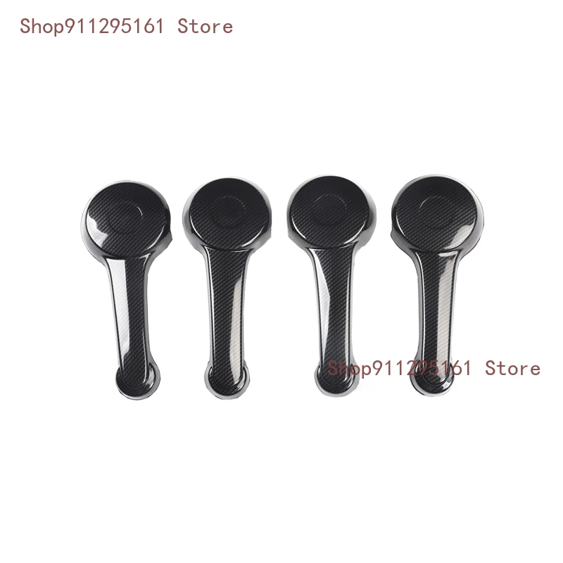 

Imitation Wood Carbon Fibre Doors Panel Armrest Handle Decorated Cover For Honda CRV 2007 08 09 10 11 CAA313