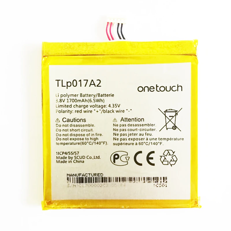 TLp017A1 TLp017A2 мобильный телефон Сменный аккумулятор для ALCATEL one touch idol mini OT6012 6012A 6012W 6012E