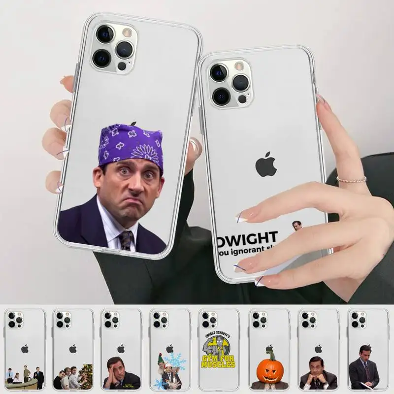 

Michael Scott The Office Phone Case for iPhone 13 12 mini 11 pro Xs max Xr X 8 7 6 6s Plus 5s cover