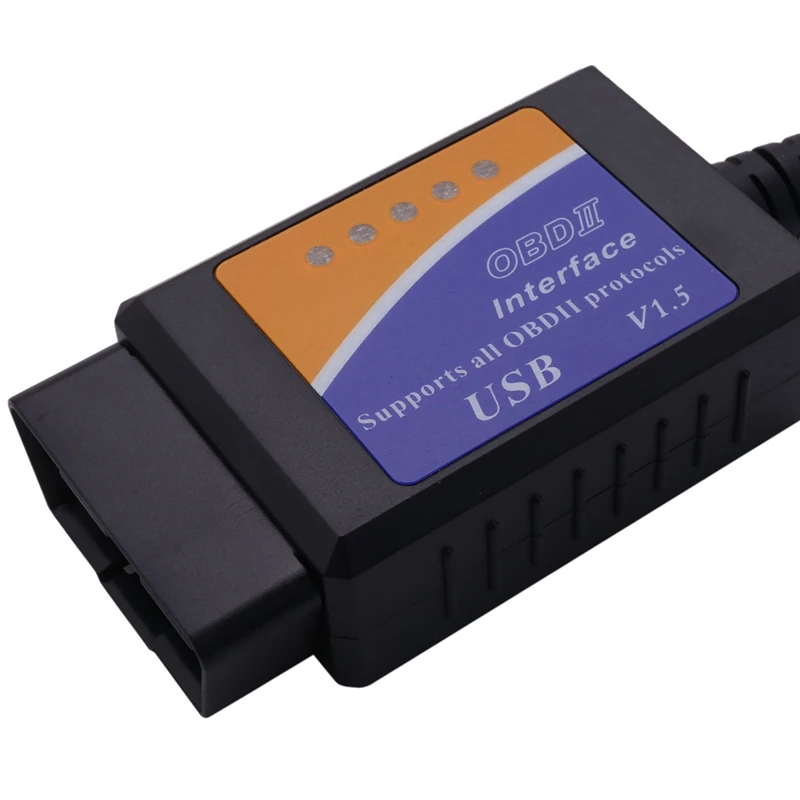 

ELM327 USB V1.5 OBD2 Car Diagnostic Instrument