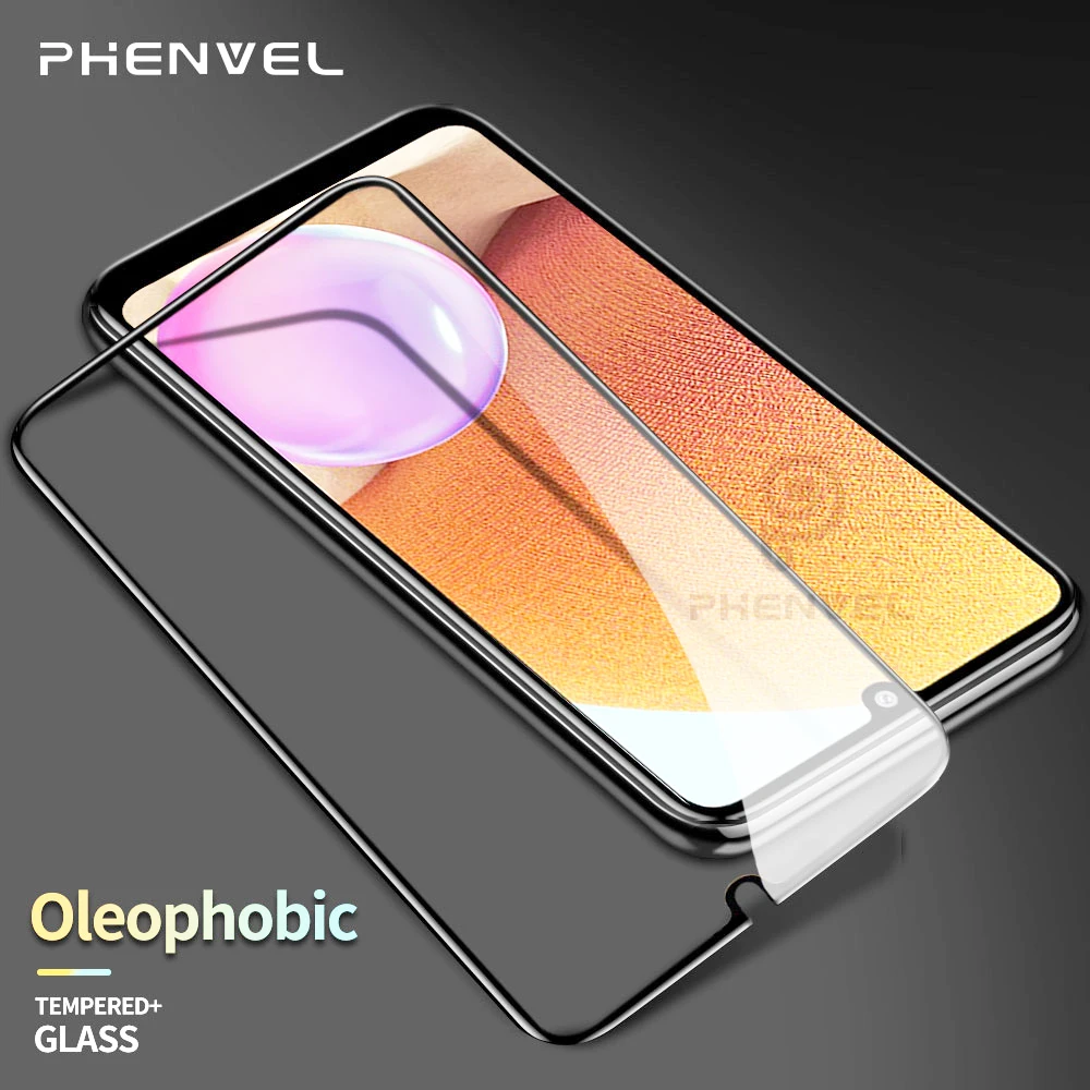 

Oleophobic Glass For Samsung Galaxy A22 A02S A02 A12 A32 A42 A52 A72 Tempered Glass Screen Protector