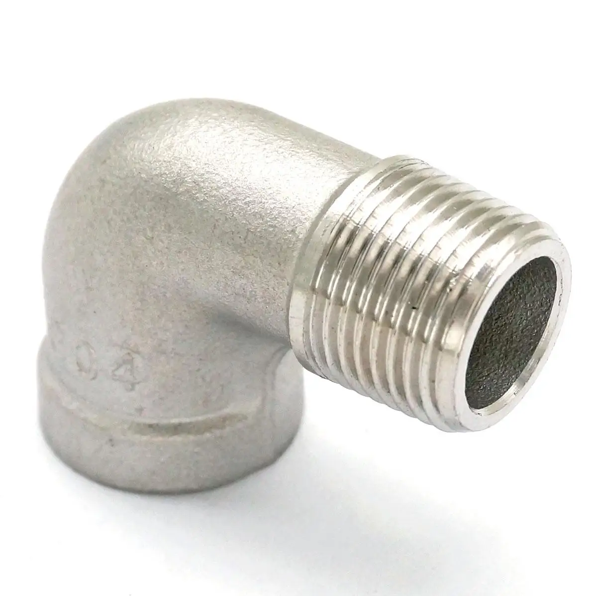 Коннектор BSP с внутренней резьбой на наружную резьбу 1/4 дюйма из нержавеющей