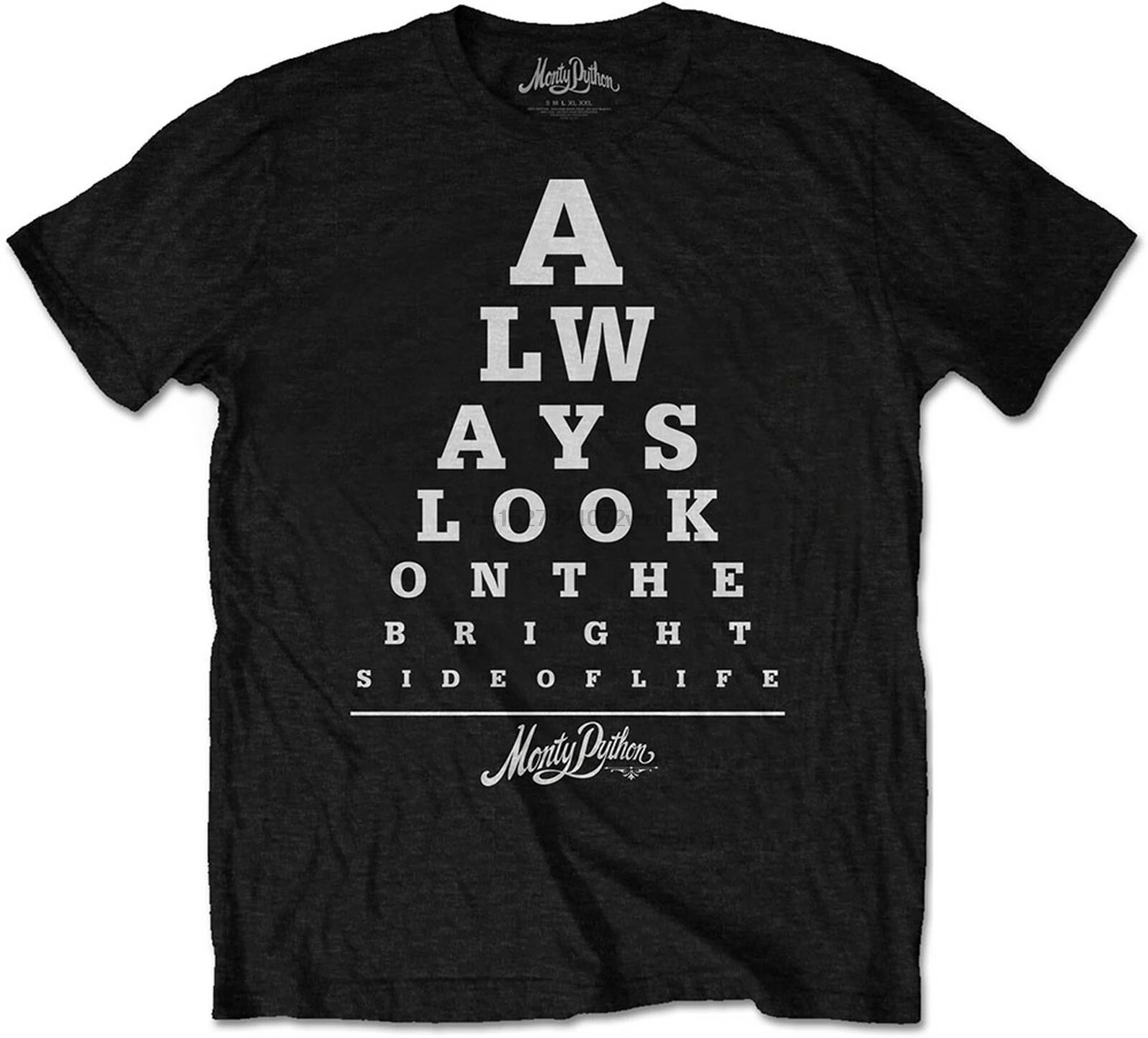 

Monty Python Always Look On The Bright Side Of Life T-Shirt Official Merchandise