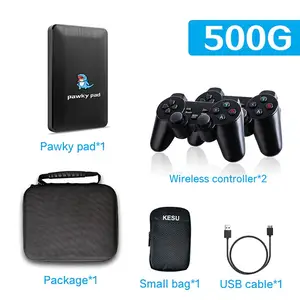 hot five in one wireless gamepad mobile hard drive external plug and play pawky pad game board free global shipping