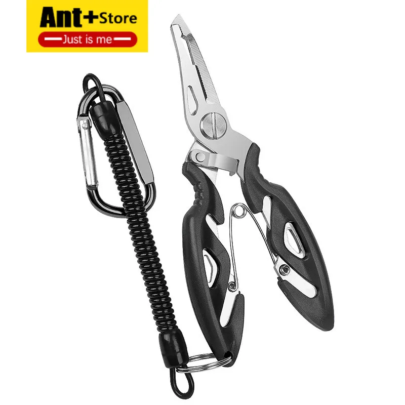 Многофункциональные рыболовные плоскогубцы ножницы резак крючки аксессуары