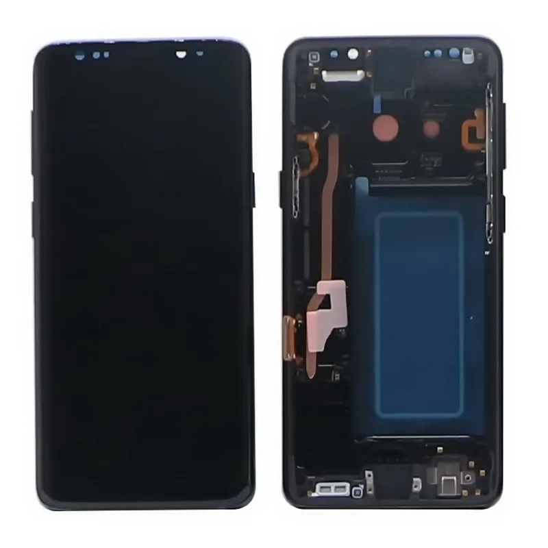 100% Original AMOLED Display for SAMSUNG Galaxy S9 G960 LCD S9 Plus G965 Display Touch Screen Digitizer Repair Parts With spots enlarge