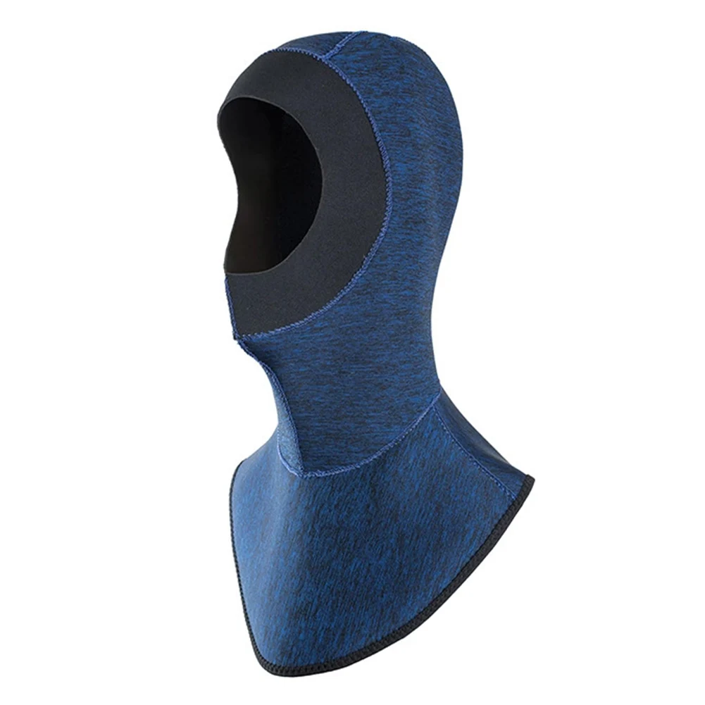 

Neoprene Scuba Diving Hood 3MM Diving Cap Bib Dive Hood Warm Durable Stretchable for Surfing Snorkeling Sailing FEA889