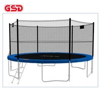gsd high quality 12 feet adults spring trampoline with safety net fits and ladder tuv gs ce was approved