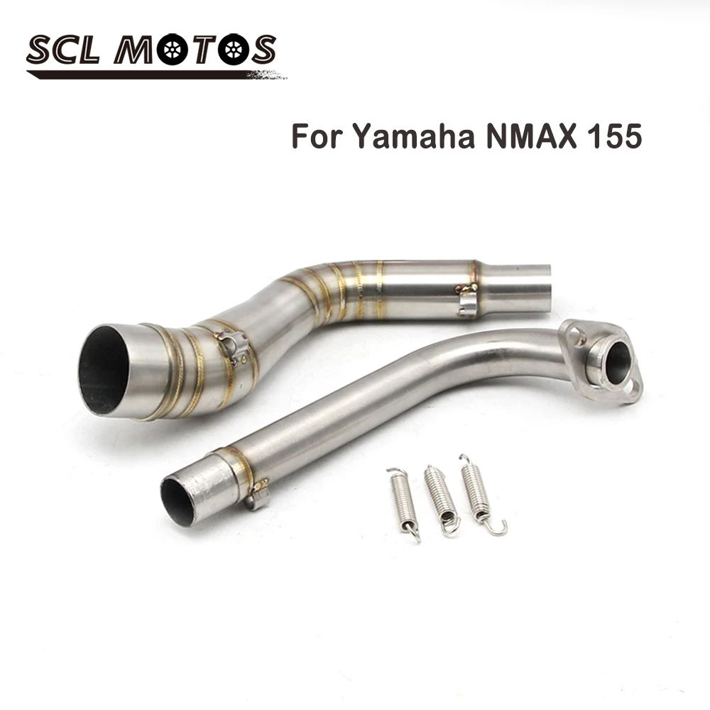 SCL мотоциклетный выхлопной глушитель из нержавеющей стали труба средней трубы