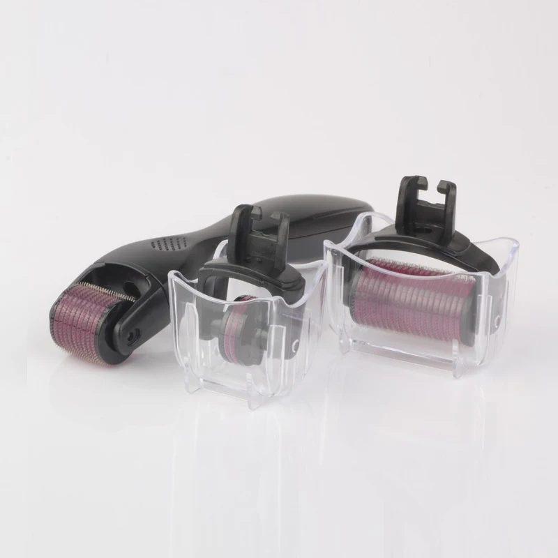DRS 3 в 1 Derma Roller 180/600/1200 иглы набор Dermaroller для ухода за кожей массажер тела и лечения