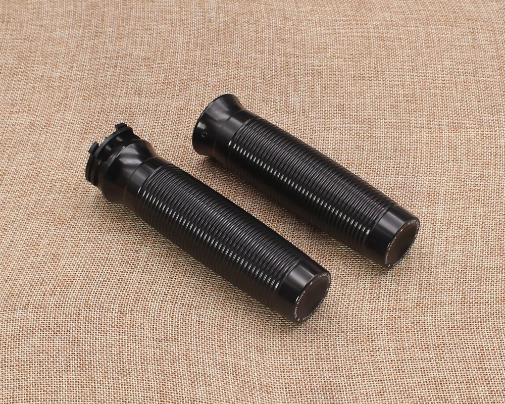 

CNC Custom Rough Crafts Handlebar Grips Fits For Harley Davidson 883R 883L 48 Sportster