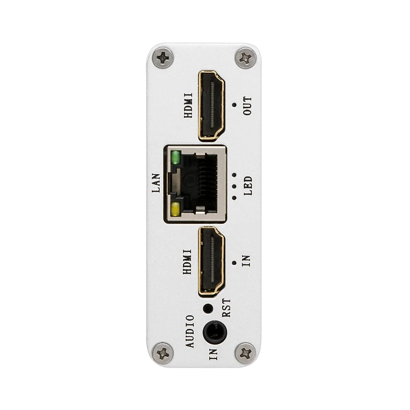 Кодировщик HWCODEC K1S P POE 4K UHD HDMI IP для прямой трансляции видео кодировщик H.264 H.265 IPTV с