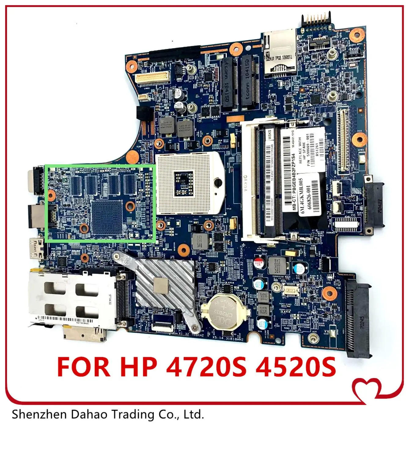 

For HP 4520S 4720S Notebook PC 598667-001 598669-001 Motherboard 48.4GK06.041 mainboard Free I3 CPU All functions fully Tested