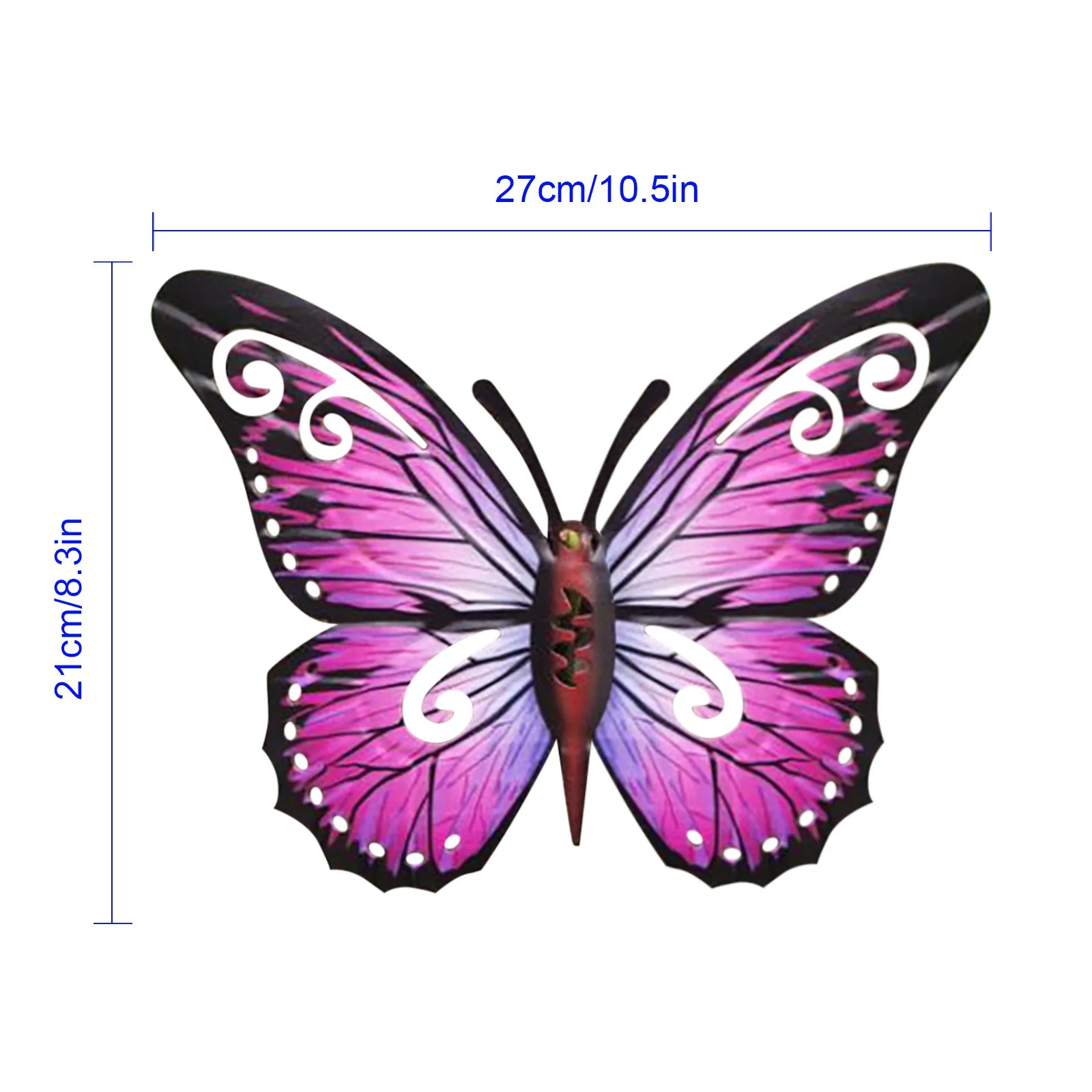 Креативная садовая бабочка для украшения стен дома и сада наружные статуэтки |
