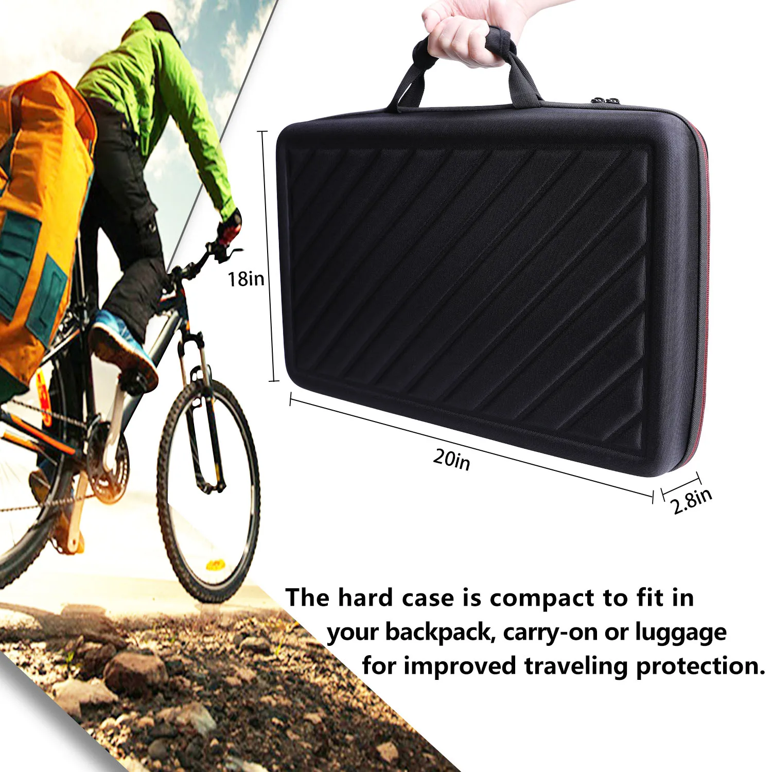 LTGEM Waterproof EVA Hard Case for Hercules DJControl Inpulse 300 2 Channel USB Controller | Багаж и сумки