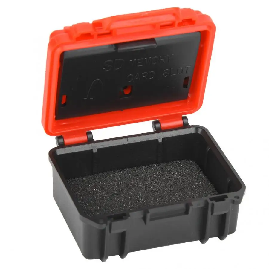 Внешний аккумулятор чехол ABS батарея для камеры CD карта памяти пыленепроницаемый