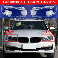 auto light caps for bmw 3 series gt 3gt f34 2013 2019 320i 328i 335i car headlight cover lampshade lamp case glass lens shell