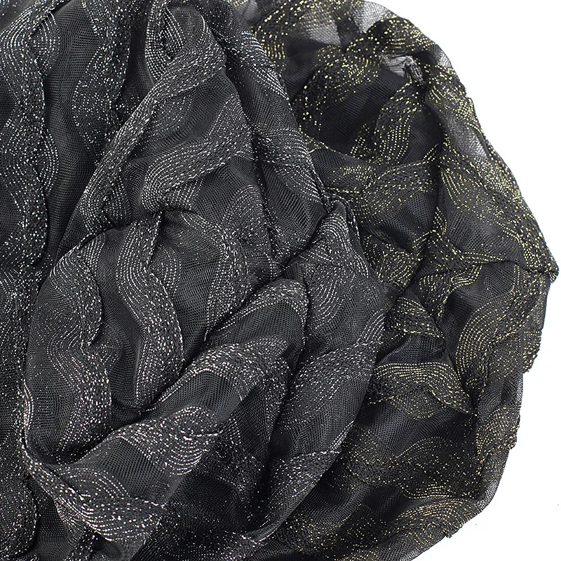 Geebro Women Lace Gold and silver Skullies Beanies Hats For Ladies Slouchy Hollow Turban Thin Thick Slouch Caps | Аксессуары для