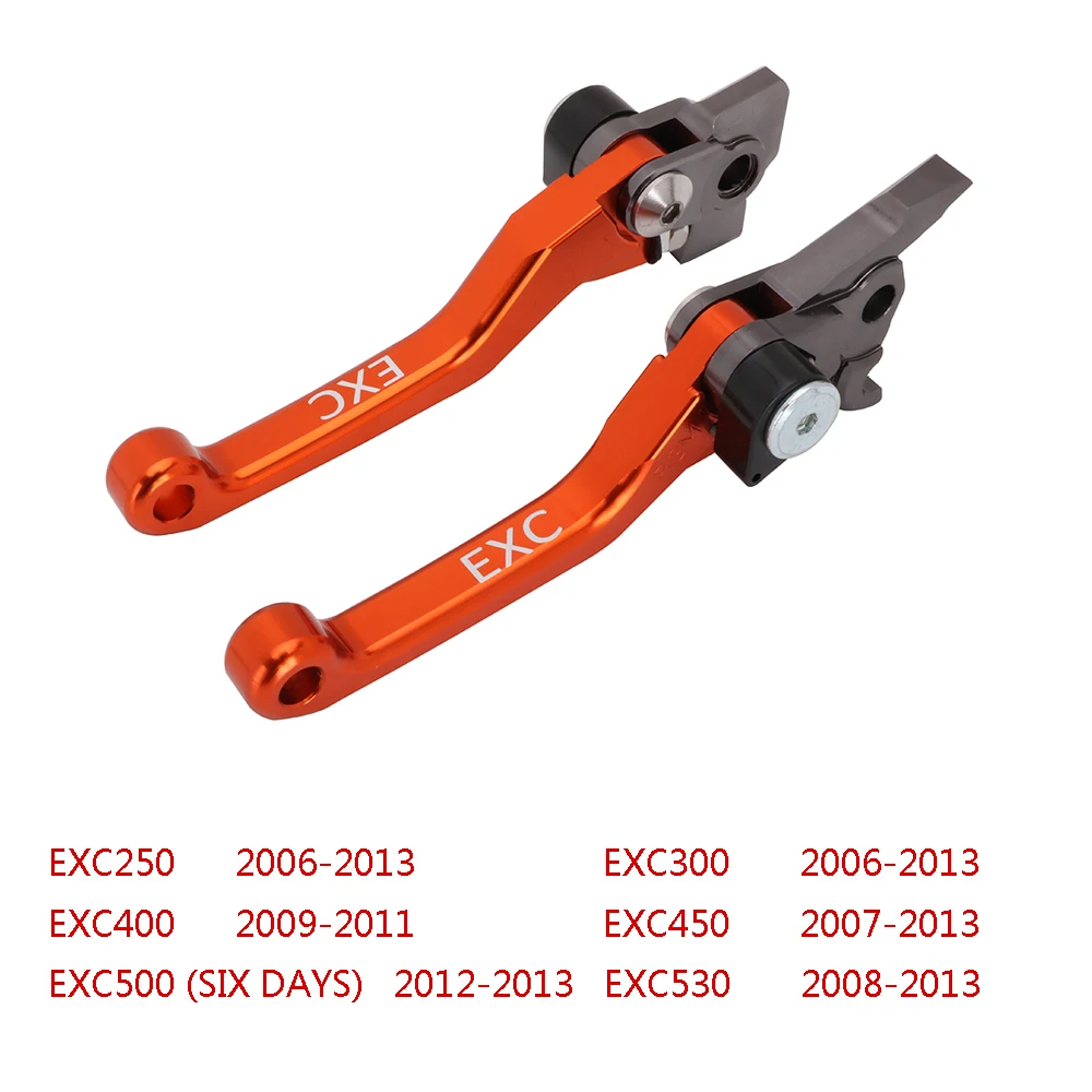 Мотоцикл с ЧПУ Сводные сцепные рычаги для KTM SX XC XCW EXCF XCFW SXF МРИ EXCR 125 144 150 200 250 300 350 450 500 - Цвет: Серебристый