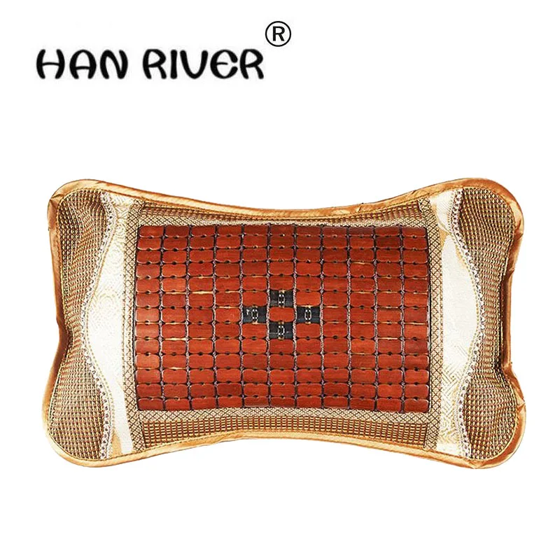 

Jade bamboo rattan mahjong summer ice silk tea pillow single summer cool pillow head bed pillow core set of bamboo pillow