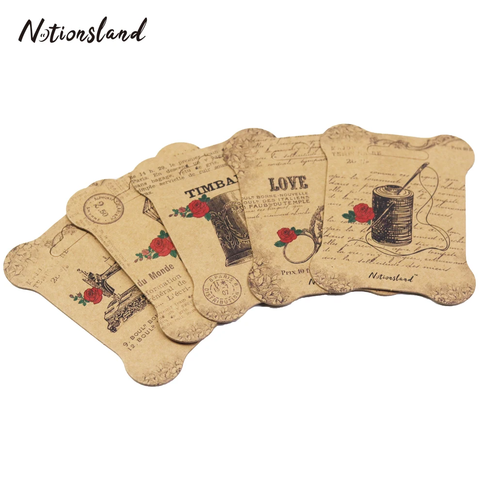 Смешанная бумага 100 шт. искусственная вышивка флосс для хранения держатель