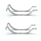 4 шт. стальные амортизационные листовые пружины Подвеска для WPL D12 B14 B24 B16 B36 RC грузовик автомобиль обновленные детали аксессуары