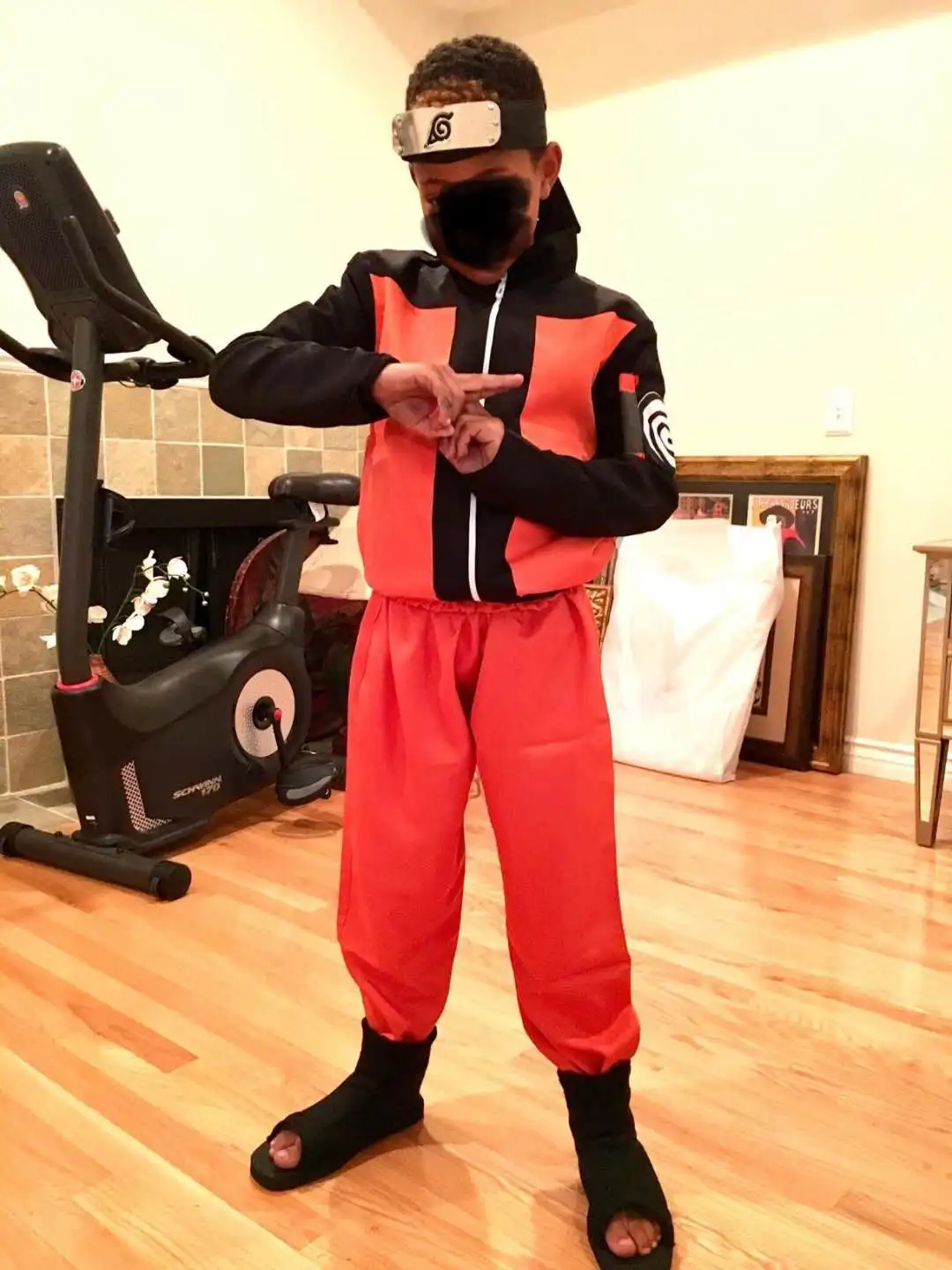 Костюм для косплея удзумаки костюм ниндзя из аниме выступления мальчика