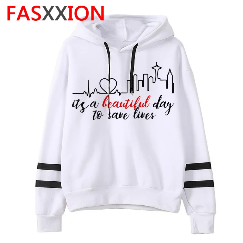 Greys Anatomy hoodies women 2020 Korea women hoody Ulzzang y2k aesthetic