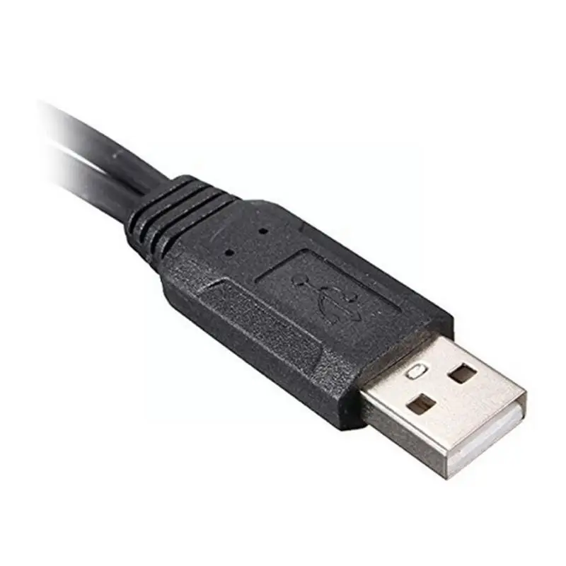 Разветвитель-переходник с USB 2 0 A папа на двойных гнездовых разъема Y
