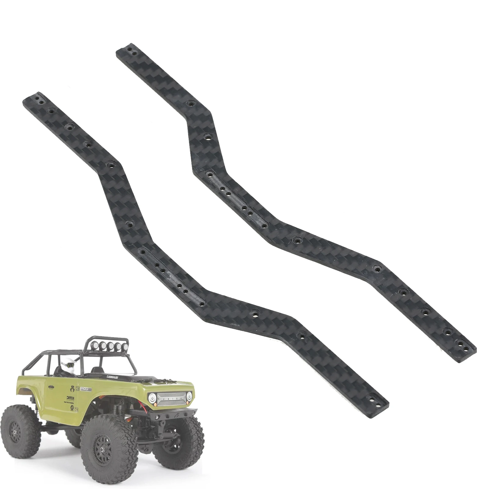 

3 шт. Центральная противоскользящая пластина из нержавеющей стали, защитная пластина шасси и передняя/задняя искусственная Задняя деталь д...