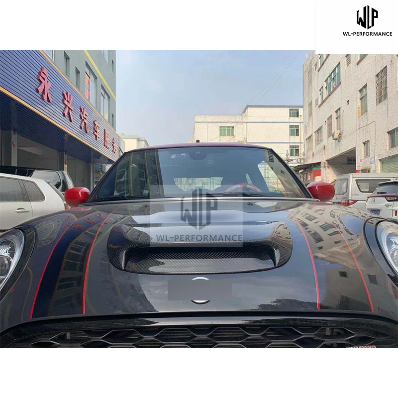 F56 высокое качество сухая карбоновая вытяжка двигателя вентиляционное отверстие