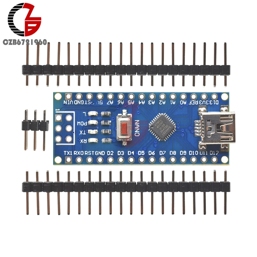 Mini USB CH340 CH340G Nano V3.0 ATmega328 16M 5V плата микроконтроллера ATmega328P модуль драйвера DIY Kit для