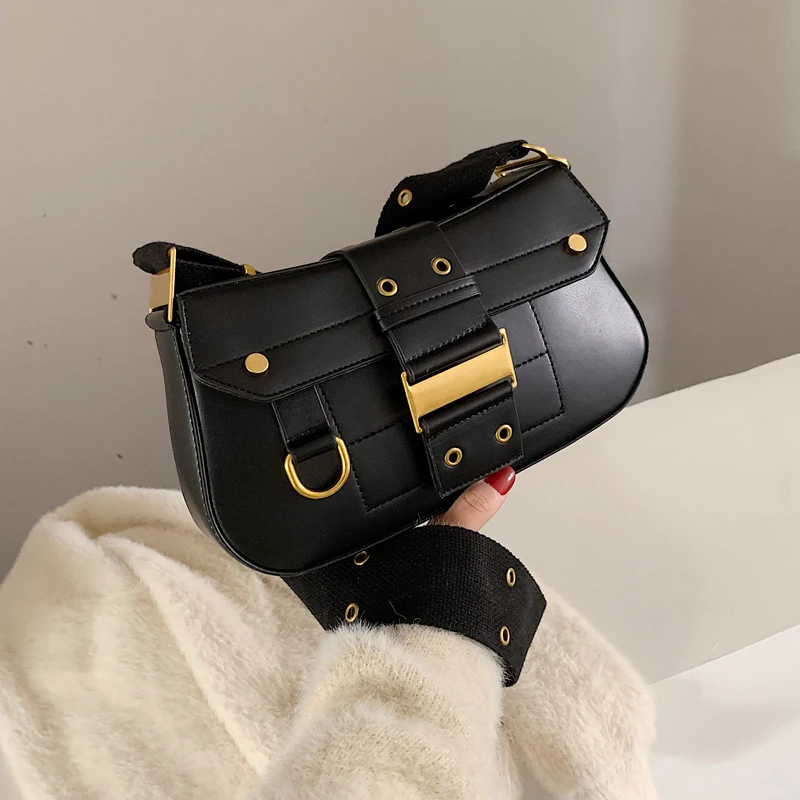 Сумка через плечо с заклепками в европейском и американском стиле сумка