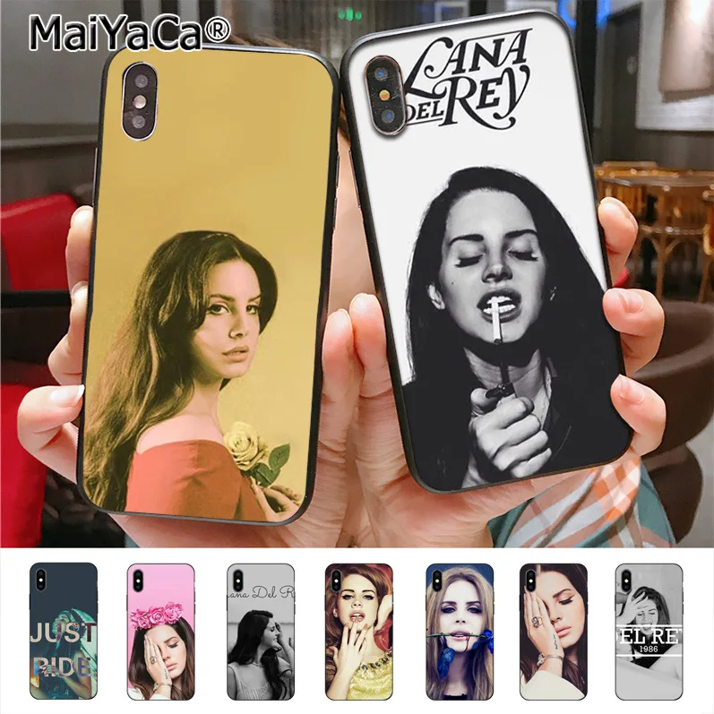 MaiYaCa Лана Дель Рей музыкальный певец чехол для телефона iPhone 6s 7 8 plus X XR XS 11 12 13 pro max
