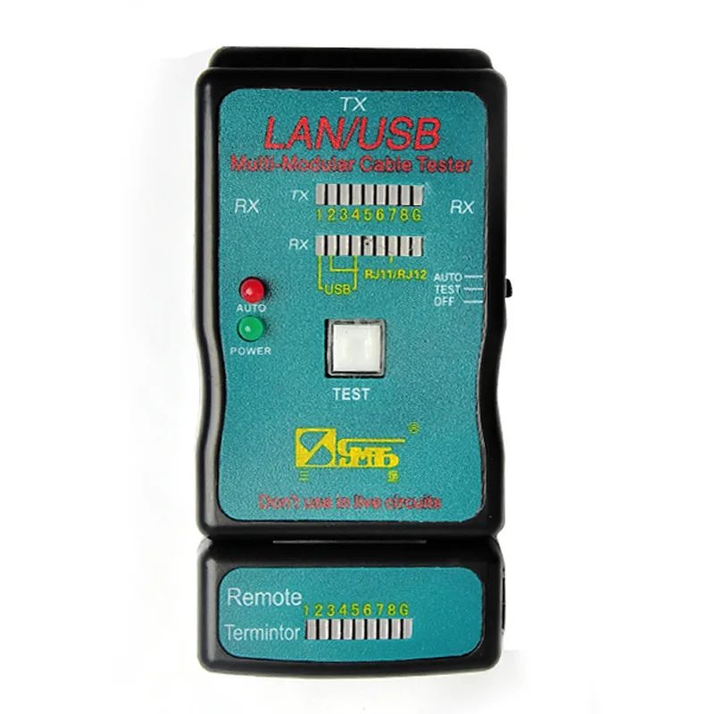 Sanbao CT-168 RJ45 сетевой кабель детектор rj11 телефонная линия USB провод