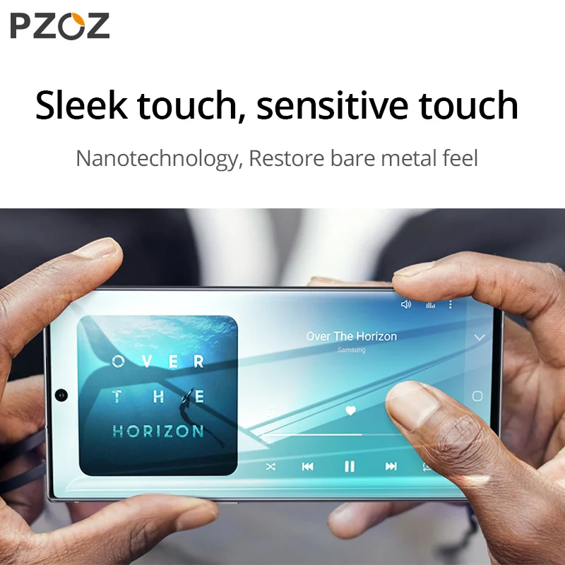 PZOZ Soft Hydrogel Film For Samsung Galaxy Note 10 Plus 5G phone Full Screen Protective A80 A90 Films | Мобильные телефоны и