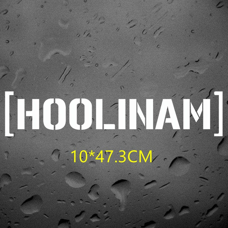 

Car sticker hoolinam3D personality waterproof body sticker is suitable for body, door and window PVC, 10cm * 47.3cm