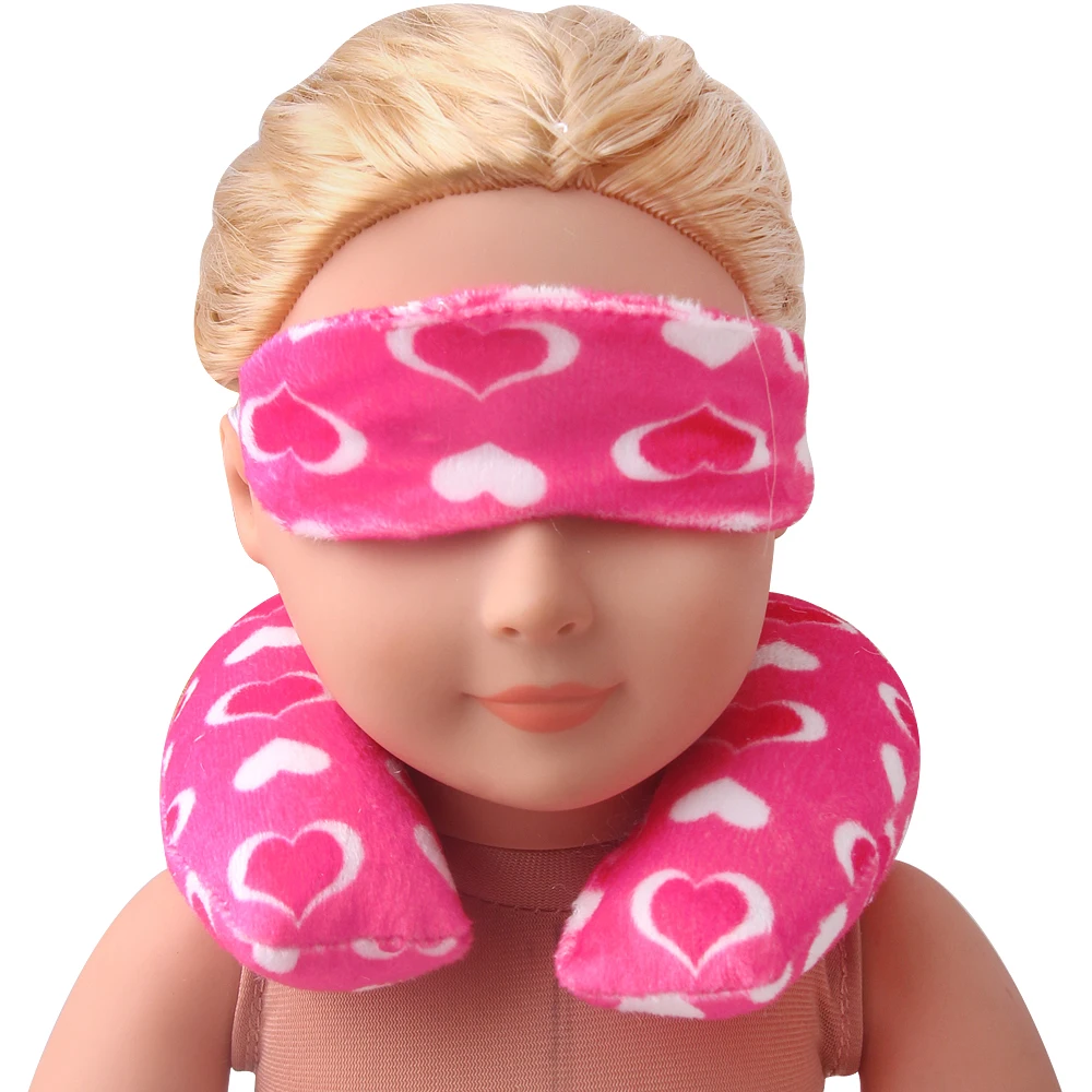 U-образная подушка для девочек 18 дюймов маска глаз Россия детские игрушки сделай