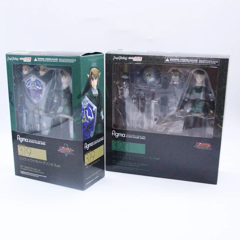 Figma 319 Аниме Легенда о Зельде ссылка: Сумеречная принцесса вер. 320 DX Edition ПВХ