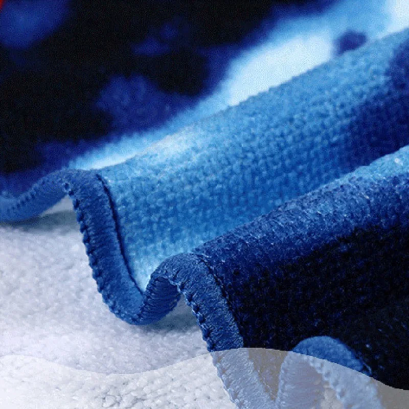 Большой Для мужчин ванной пляжные Полотенца микрофибра тигра с принтом