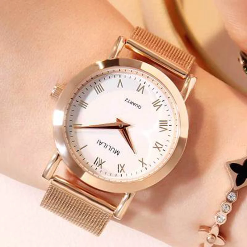 Модные женские часы модные из натуральной кожи для отдыха наручные relogio feminino reloj