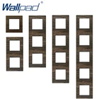 Металлическая деревянная панель Wallpad, только рама для отеля из алюминиевого материала