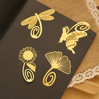 1pc metal butterfly feather bookmark cute exquisite bookmark student kawaii stationery bookend page tab office school supplies