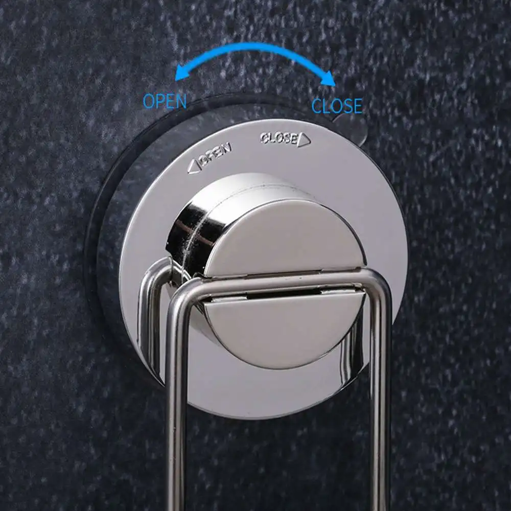 

Powerful Suction Cup-stainless Steel Soap Dish Perforated Double Suction Cup Rack Wall Mounted Suction Double Soap Dish Holder