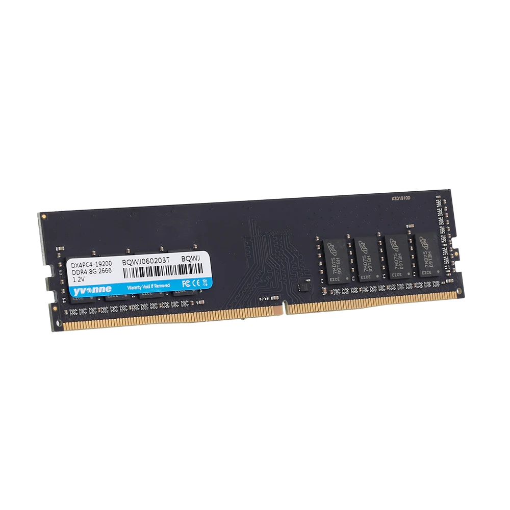 Yvonne DDR4 2666 МГц 2400 МГц ОЗУ 1,2 в Настольный ПК Память ПК ОЗУ низкое энергопотребление Улучшенная пропускная способность 4 ГБ 8 ГБ 16 ГБ