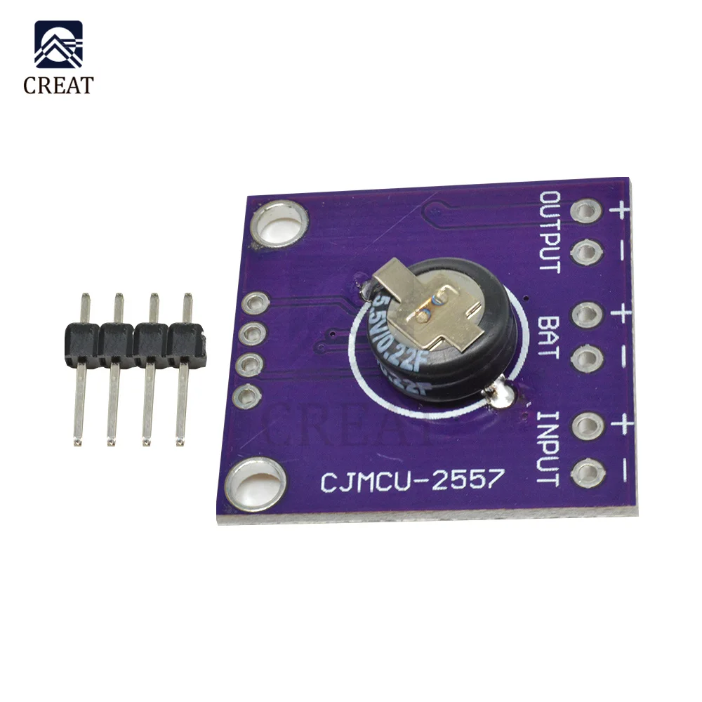 Повышающий преобразователь BQ25570 плата источника питания для Arduino солнечной