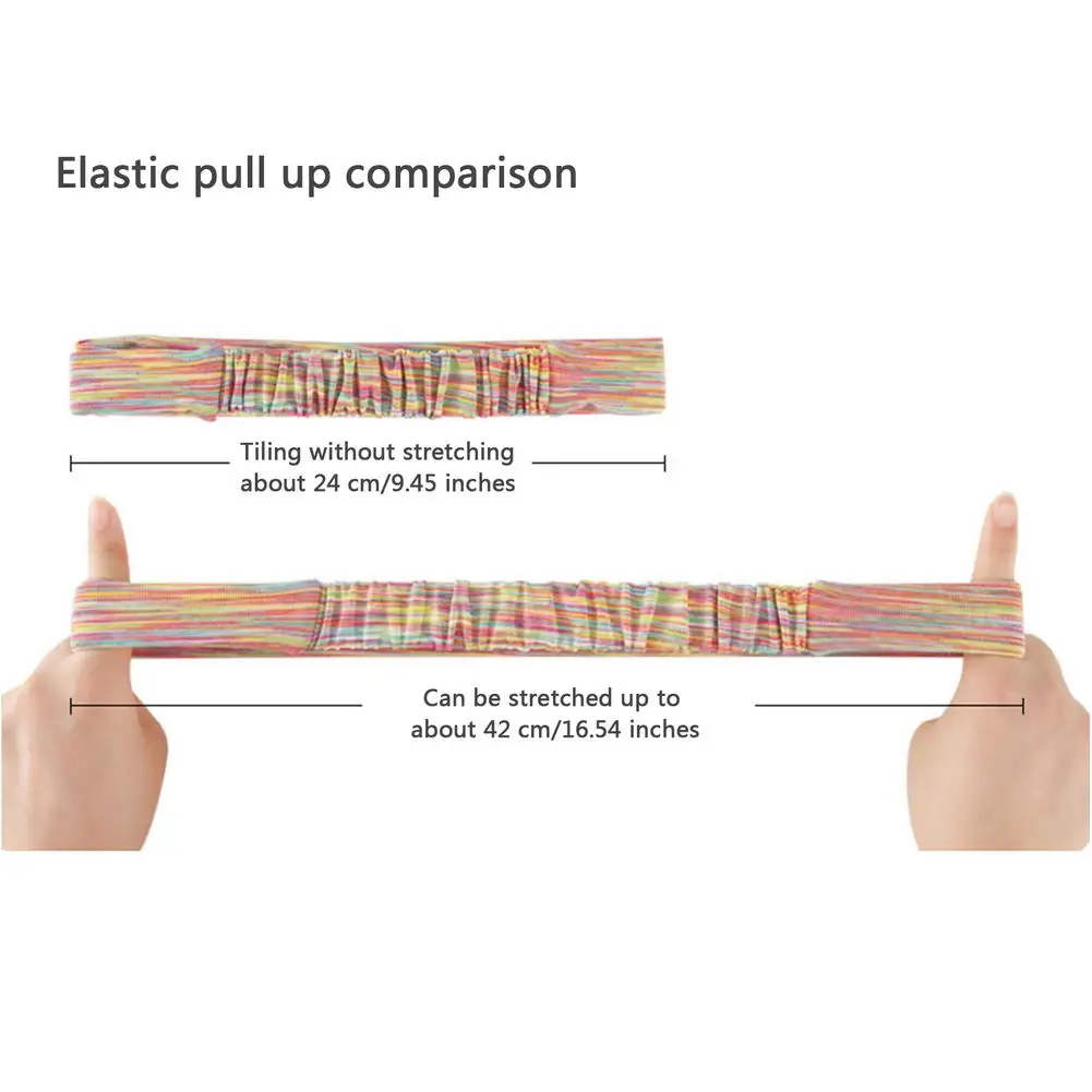 Повязка на голову поглощающая пот дышащая эластичная повязка для фитнеса бега и
