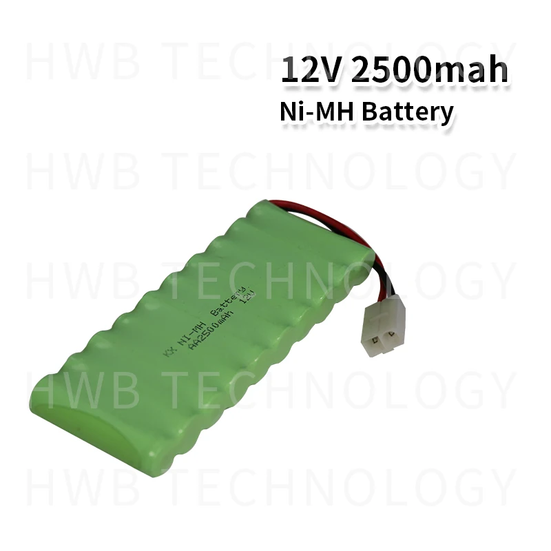 2 шт./лот Оригинальный Новый AA Ni-MH 12 В 1800 мАч перезаряжаемый аккумулятор с