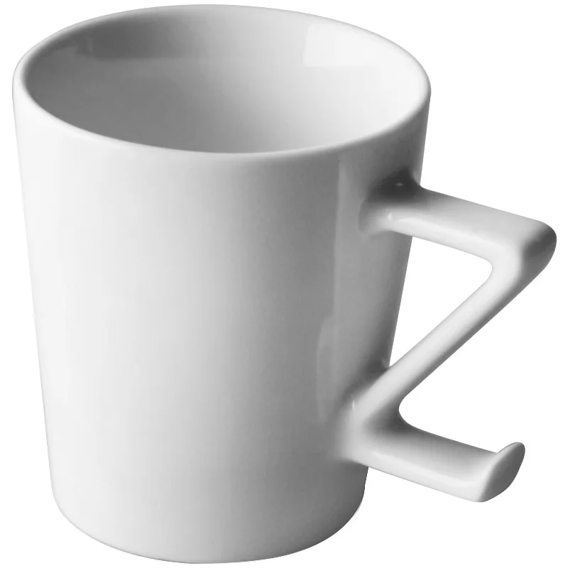 

White Water Cute Mug Espresso Gift Ceramic Coffee Travel Drinkware Eco Friendly Canecas Divertidas Kitchen Dining Bar EA60MK