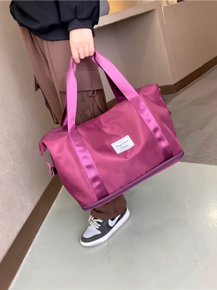 New Men's and Women's Large-capacity Fitness Sports Fashion Storage Bag Long and Short Distance Outdoor Luggage Bag